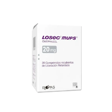 Product image of Losec mups 20 mg x 28 comprimidos