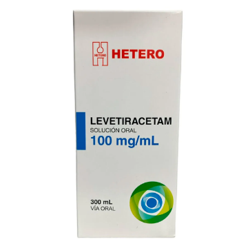 Product image of Levetiracetam solución oral 100 mg / ml x 300 ml