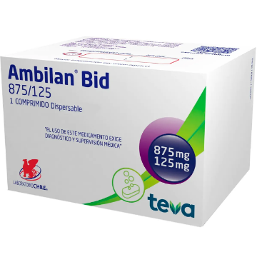 Product image of Ambilan Bid 875 / 125 x 1 comprimido