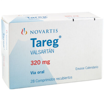 Product image of Tareg 320 mg x 28 comprimidos recubiertos