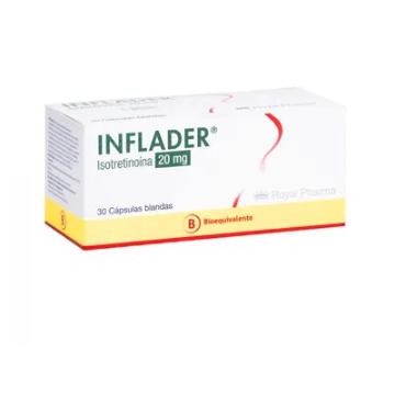 Product image of Inflader 20 mg x 30 cápsulas