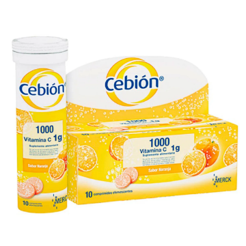 Product image of Cebion 1000 x 10 comprimidos efervescentes