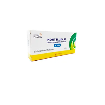 Product image of Montelukast 4 mg x 30 comprimidos masticables