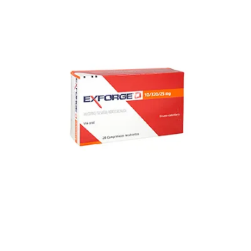 Product image of Exforge D 5 / 160 / 12,5 x 7 comprimidos recubiertos