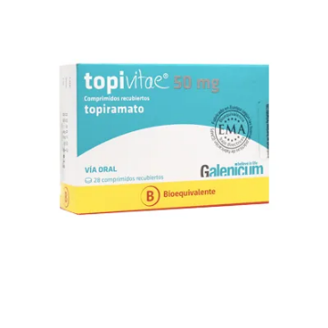 Product image of Topivitae 50 mg x 28 comprimidos recubiertos