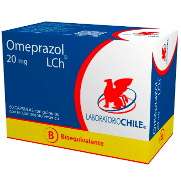 Product image of Omeprazol 20 mg x 60 capsulas