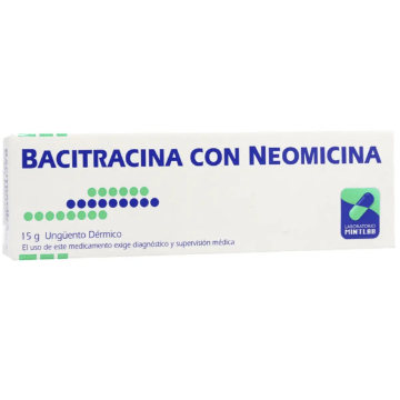 Product image of Bacitracina+Neomicina Unguento Dermico x 15 g