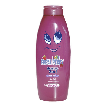 Product image of SIMONDS SMILE KIDS 2EN1 FRESA BERRY EXTRA BRILLO SIN SAL SHAMPOO 400 ML