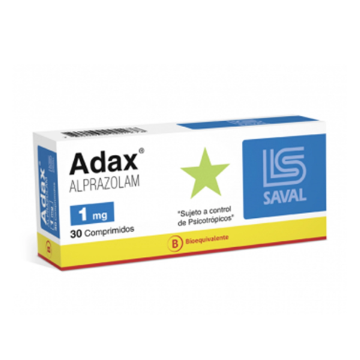 Product image of ADAX RETARD 1 MG X 30 COMP.