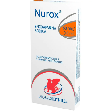 Product image of Nurox 60 mg / 0,6 ml x 2 jeringas