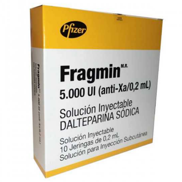 Product image of FRAGMIN 5.000 UI X 10 JERINGAS