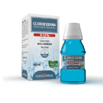 Product image of CLORHEXIDINA GLUCONATO COLUTORIO 0.12% X FCO 150ML