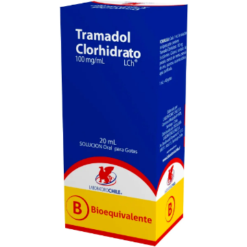 Product image of Tramadol 100 mg / ml x 20 ml