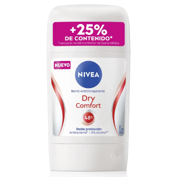 Product image of NIVEA DRY COMFORT DOBLE PROT. STICK DESOD. BARRA 54 G