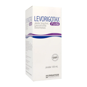 Product image of Levorigotax forte jarabe 5 mg / 5 ml