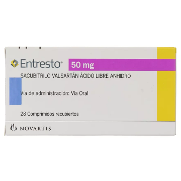 Product image of ENTRESTO 100 MG X 28 COMP. REC.