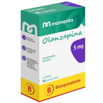 Product image of Olanzapina 5 mg x 30 comprimidos