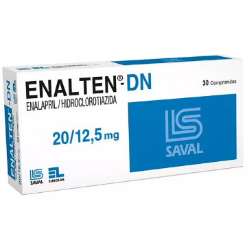 Product image of Enalten DN 20 / 12,5 mg x 30 comprimidos