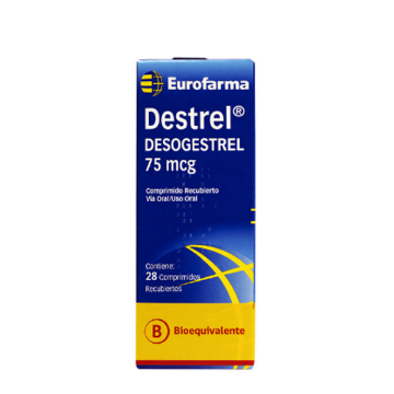 Product image of Destrel 75 mcg x 28 comprimidos recubiertos