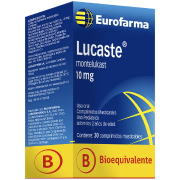 Product image of Lucaste 10 mg x 30 comprimidos