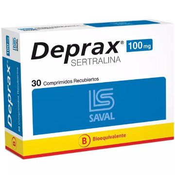 Product image of Deprax 100 mg x 30 comprimidos recubiertos