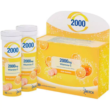 Product image of Vitamina Cebion 2000 mg x 20 comprimidos efervescentes