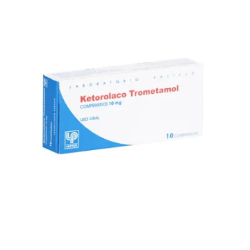 Product image of Ketorolaco trometamol 10 mg x 10 comprimidos