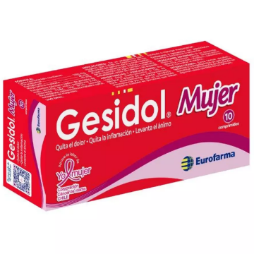 Product image of GESIDOL MUJER X 10 COMP.