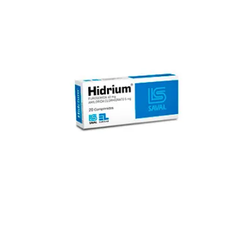 Product image of Hidrium 40 / 5 mg x 20 comprimidos