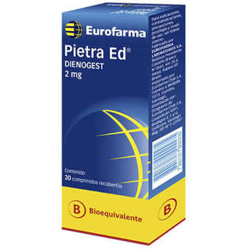 Product image of Pietra Ed 2 mg x 30 comprimidos recubiertos