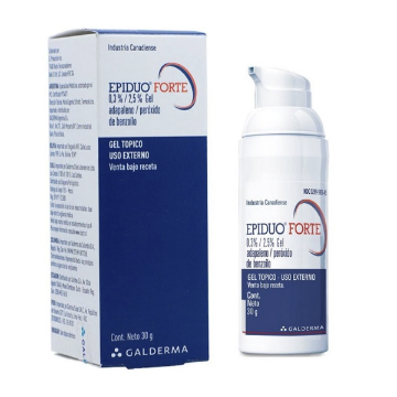 Product image of Epiduo forte 0,3 % / 2,5 % gel tópico x 30 g