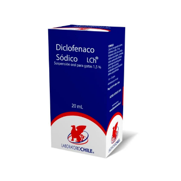 Product image of Diclofenaco 15 mg / ml x 20 ml