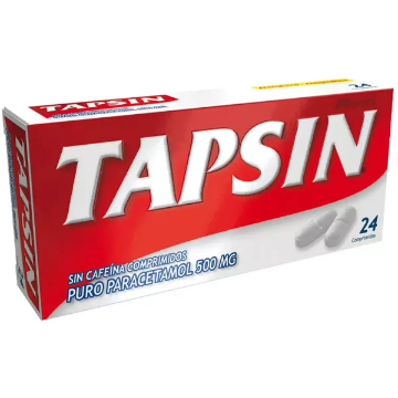 Product image of Tapsin Puro sin cafeina 500 mg x 24 comprimidos