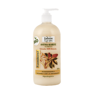 Product image of Familand bio avena karite jabón con válvula x 500 ml