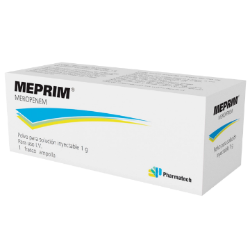 Product image of MEPRIM 1000 MG POLVO PARA SOL. INY. X 1 AMP