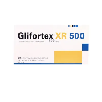 Product image of Glifortex XR 500 mg x 30 comprimidos