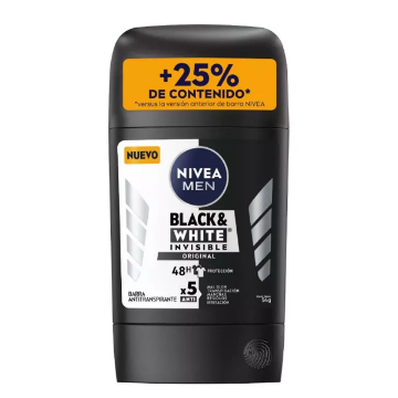 Product image of NIVEA MEN STICK BLACK & WHITE INVISIBLE 54G