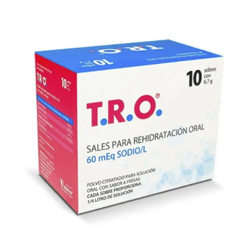 Product image of T.R.O 60 MEQ 10 SOBRES (SALES REHIDRATACION)