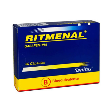 Product image of Ritmenal 300 mg x 30 cápsulas