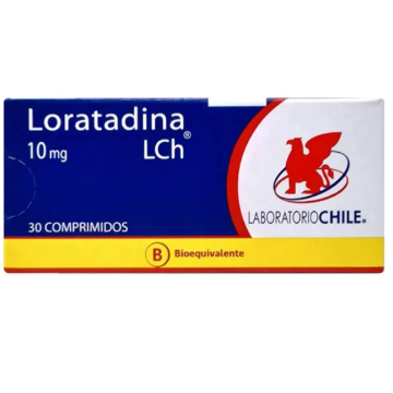 Product image of Loratadina 10 mg x 30 comprimidos