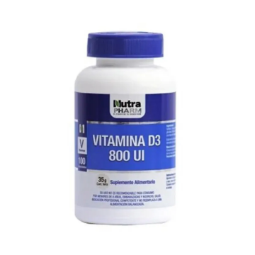 Product image of Vitamina D3 800 U.I x 100 comprimidos