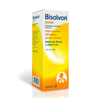 Product image of Bisolvon jarabe adulto 8 mg / 5 ml x 125 ml