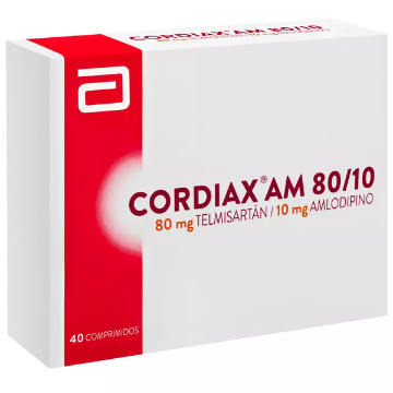 Product image of Cordiax AM 80 / 10 x 40 comprimidos