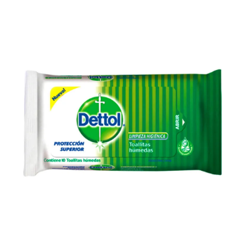 Product image of Dettol toallas húmedas x 10 unidades