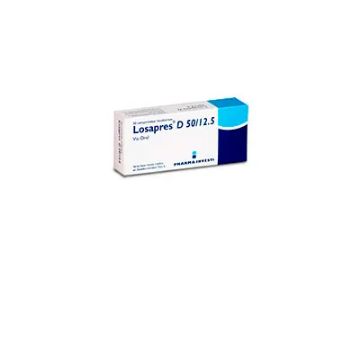 Product image of Losapres D 50 / 12,5 mg x 30 comprimidos recubiertos