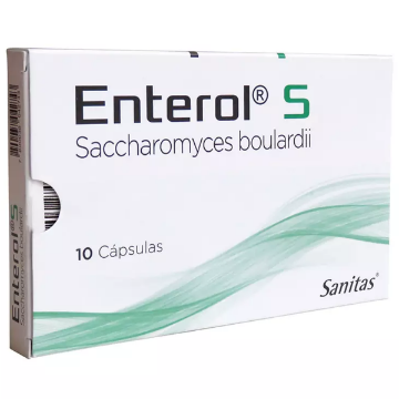 Product image of Enterol S 250 mg x 10 cápsulas