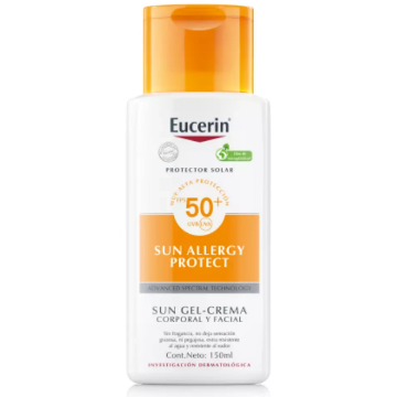 EUCERIN SUN CREMA GEL ALERGIAS SOLARES SPF50 150ML