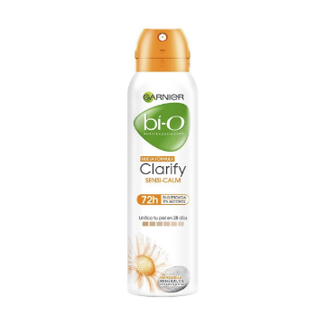 Product image of GARNIER BI-O MUJER CLARIFY SENSI CALM DESODORANTE SPRAY 150 ML