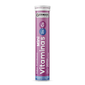 Product image of MINI MULTIVITAMINAS + GERMAN ENERGY X 20 TABLETAS EFERV