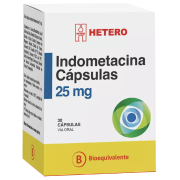 Product image of INDOMETACINA BE 25 MG X 30 COMP